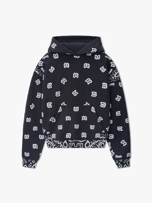Fresh And Capable BANDANA PRINT HOODIE