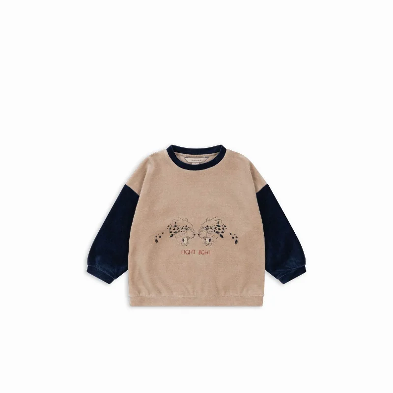 Chic Comfort Wear Konges Sløjd Wally Sweat Shirt Gots-Dress Blue