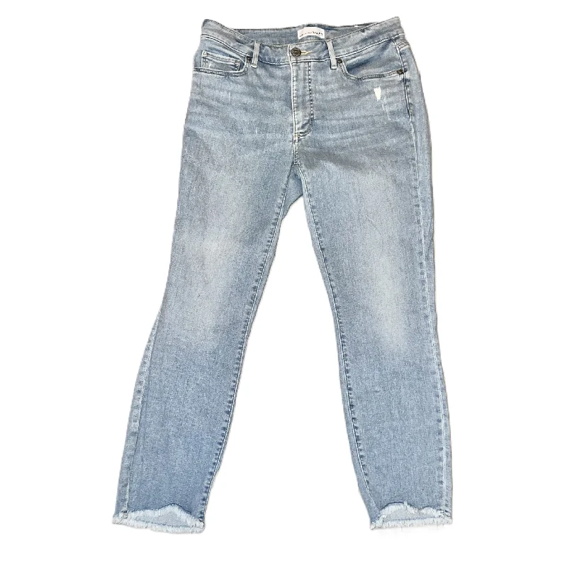French Style Jeans Skinny By Loft In Blue Denim, Size: 6