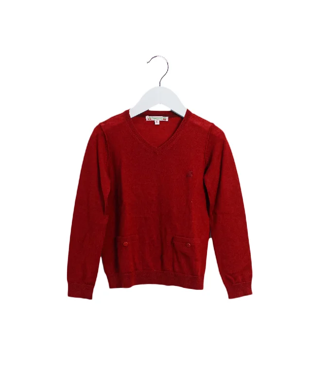 Luxury And Elegant Bonpoint Knit Sweater 6T (thin)