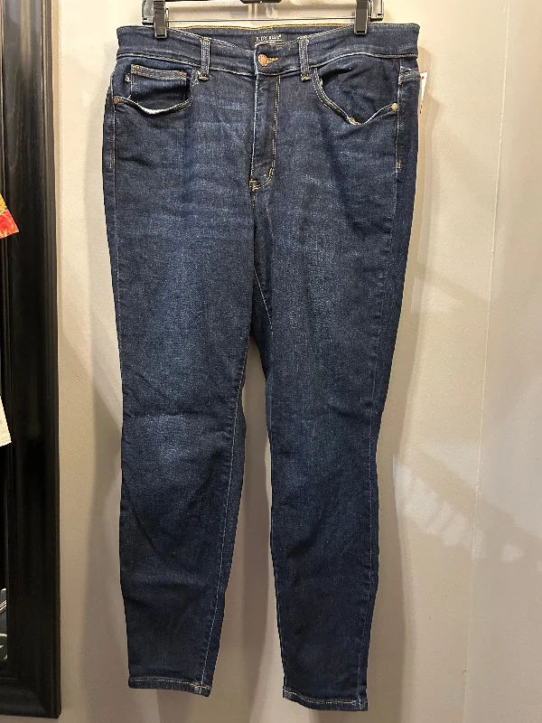 Design Trend Jeans Skinny By Judy Blue In Blue Denim, Size: 14