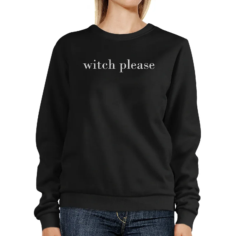 Trendy Casuals Witch Please Black Sweatshirt