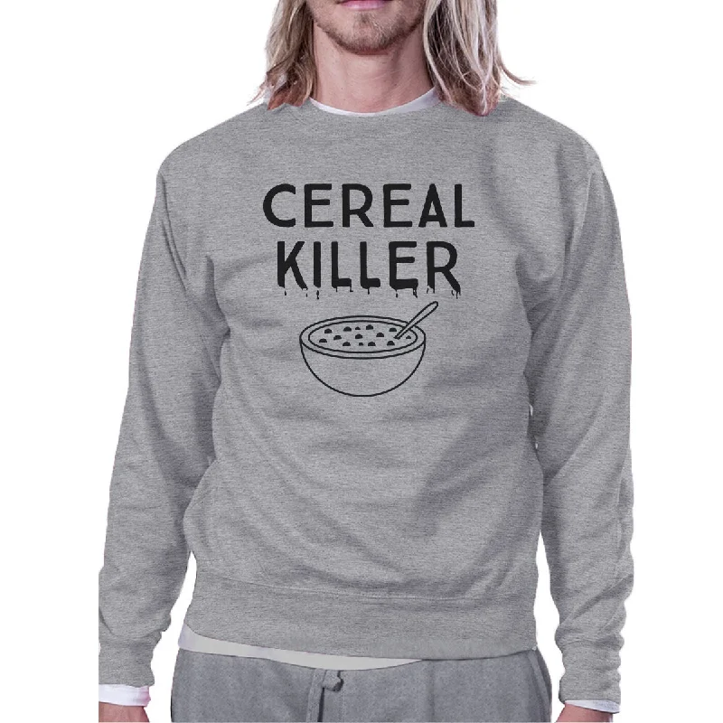 Goddess Outfit Cereal Killer Grey Sweatshirt