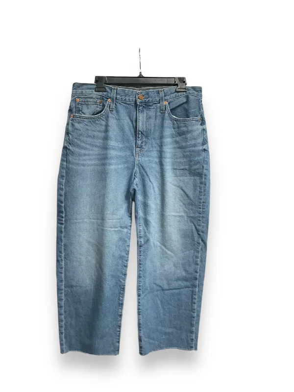 Trendy And Casual Jeans Straight By Madewell In Blue Denim, Size: 8