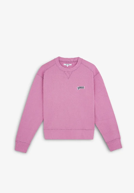 New Season Series WAFFLE PATCH SWEATER