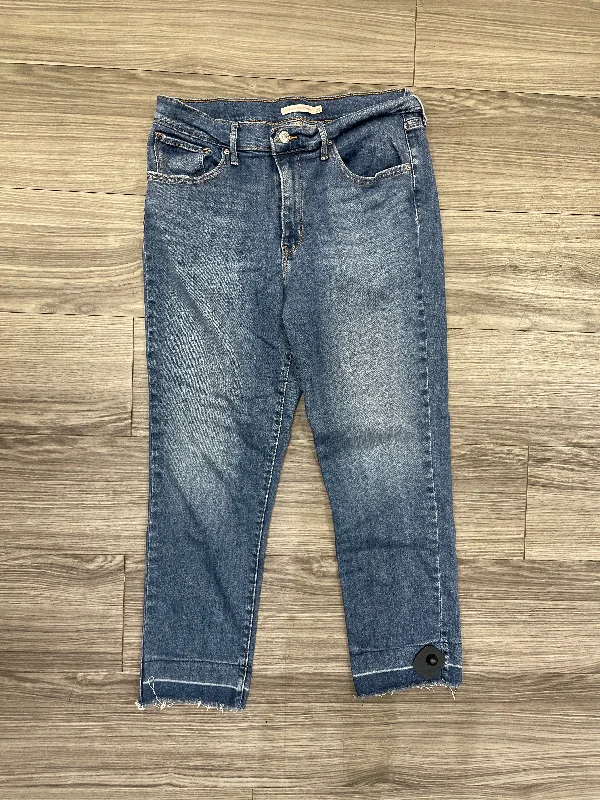 Fashion Must-have Jeans Straight By Levis In Blue, Size: 10