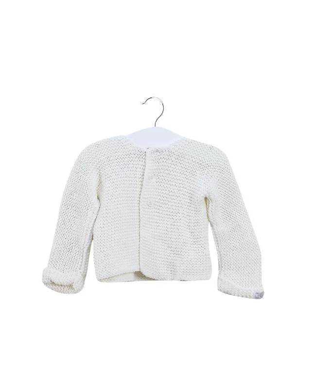 European And American Style Petit Bateau Knit Cardigan 12M
