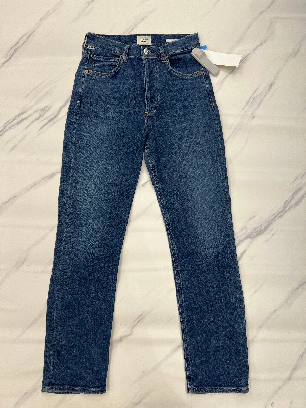 Cool Style Jeans Straight By Citizens Of Humanity In Blue, Size: 2