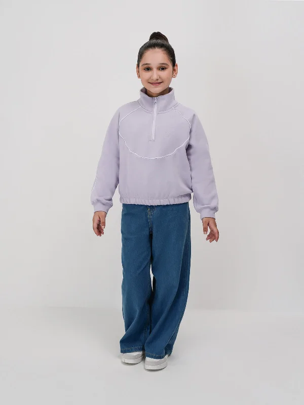 Design And Tailoring "KENDENCE" Zipper Fleece Sweatshirt