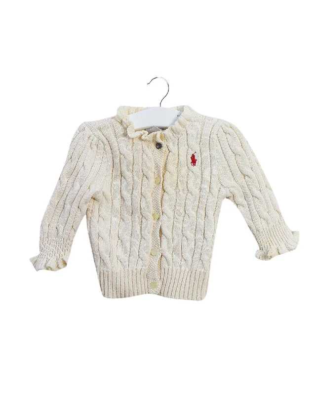 Soft Feel Ralph Lauren Cardigan 3-6M