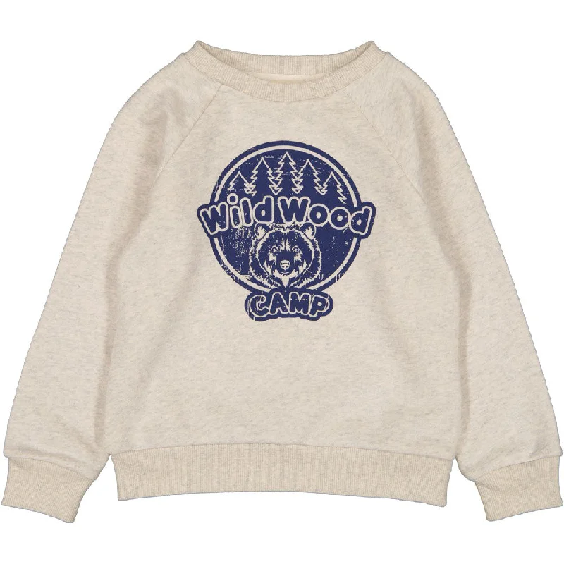 Modern Comfort Wear Louis Louise Cotton Fleece Camp Sweat James - Marled Grey