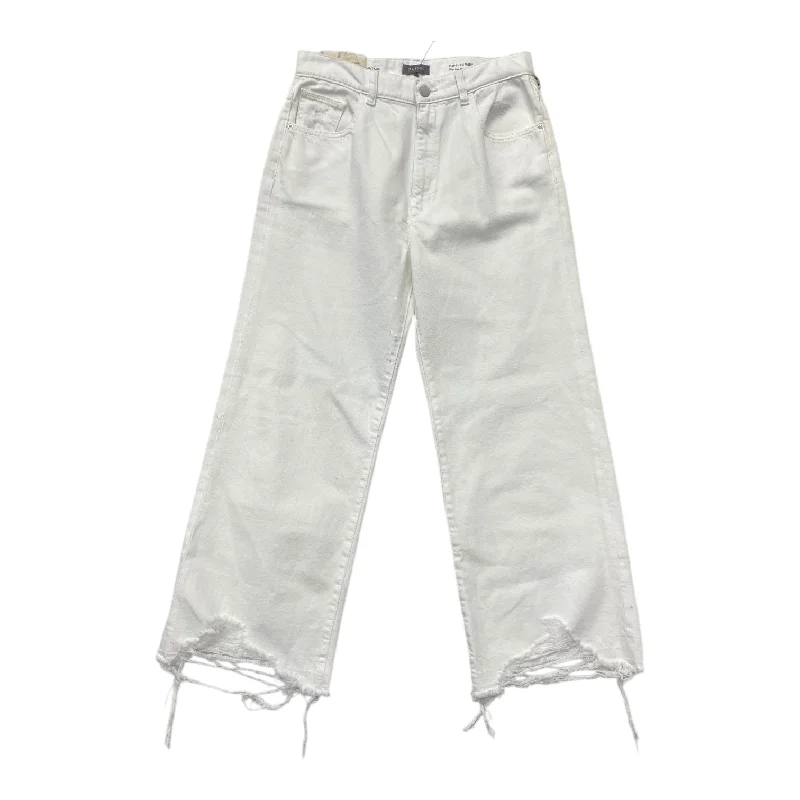 Sports And Leisure Jeans Wide Leg By Dl1961 In White, Size: 8