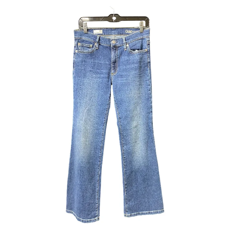 Boutique Recommendation Jeans Flared By Gap In Blue Denim, Size: 28