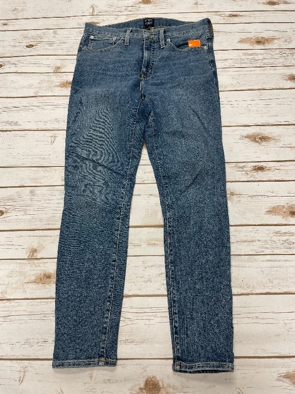 Cozy Apparel Jeans Skinny By J. Crew In Blue Denim, Size: 8