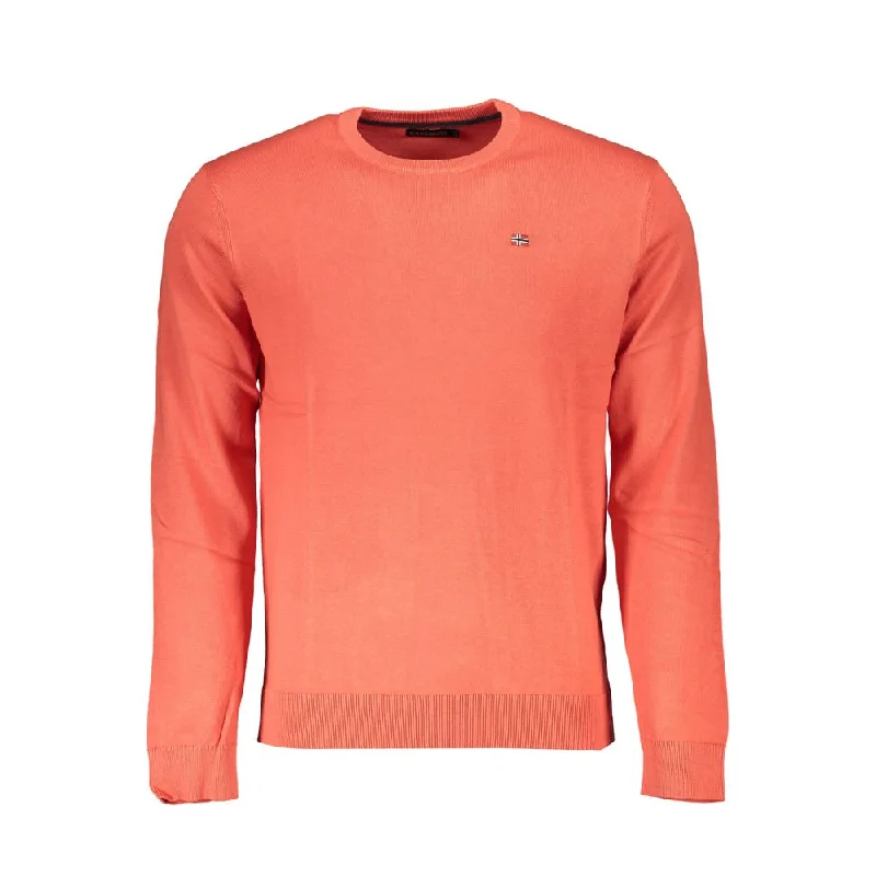 Refreshing Design Napapijri Chic  Crew Neck Cotton Men's Sweater