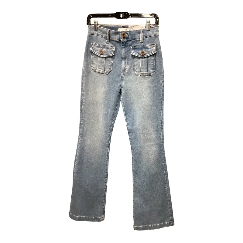 Urban Sense Jeans Boot Cut By Loft In Blue Denim, Size: 2