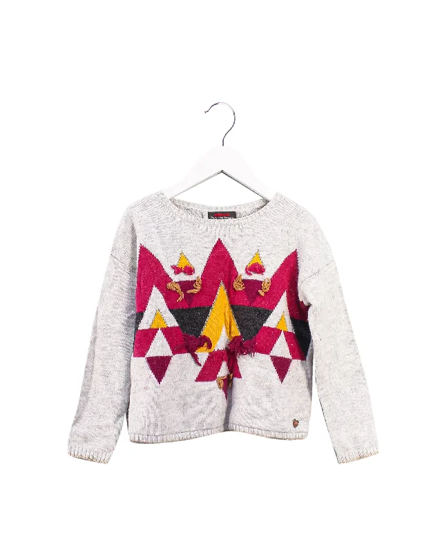Cozy Chic Catimini Knit Sweater 4T (104cm)