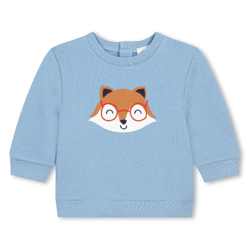 Elegant Style Carrement Beau Sweatshirt - Blue