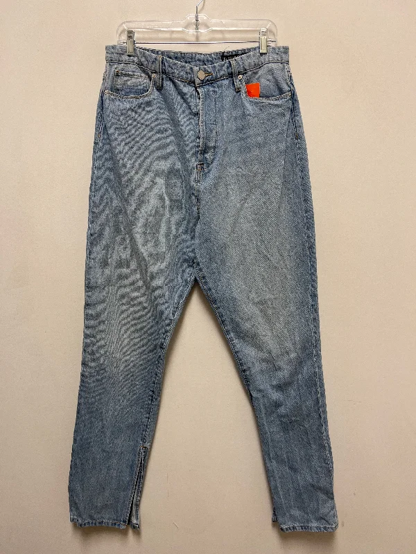 Multifunctional Style Jeans Straight By Blanknyc In Blue Denim, Size: 14