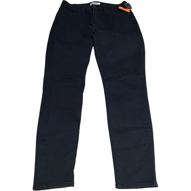 Comfortable Jackets Jeans Skinny By Levis In Black Denim, Size: 6