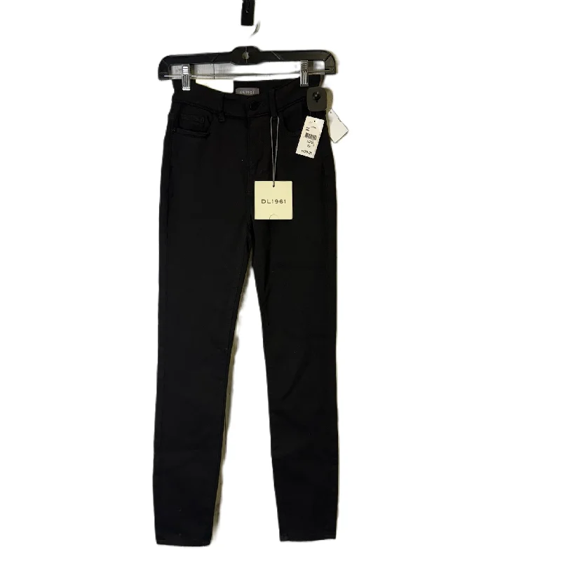 Soft Knitwear Jeans Skinny By Dl1961 In Black, Size: 2