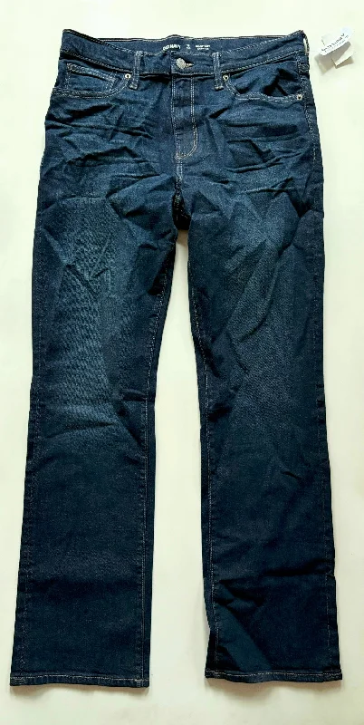 Comfy Chic Jeans Boot Cut By Old Navy In Blue, Size: 16