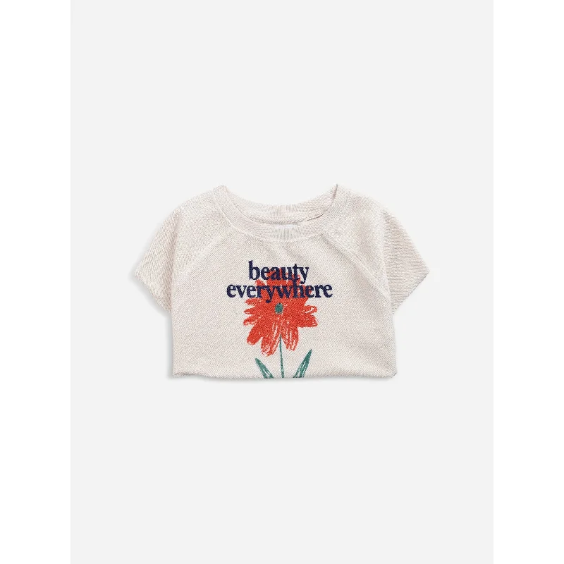 Elegant And Casual Bobo Choses Petunia Cropped Sweatshirt