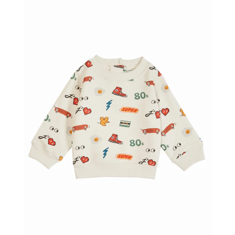 Free And Casual Emile et Ida Sweatshirt Super Ecru