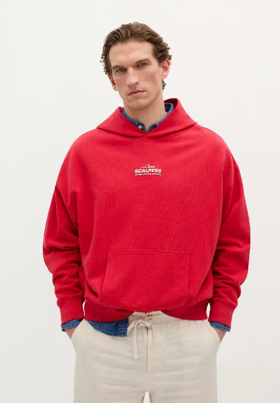 Lively And Youthful RUBBERISED LOGO HOODIE