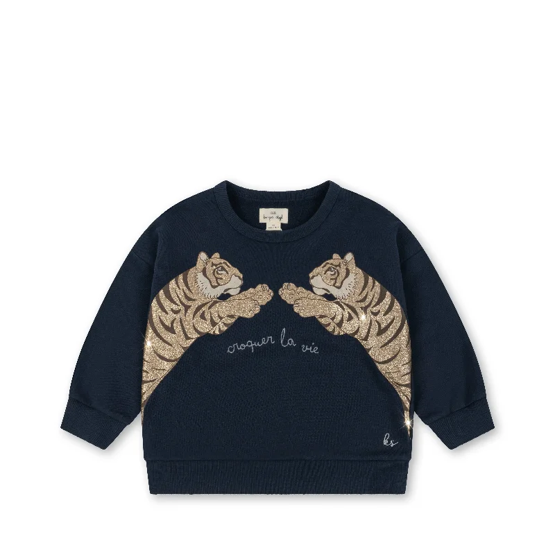 Diamond Series Konges Sløjd Lou Sweat Shirt GOTS Total Eclipse