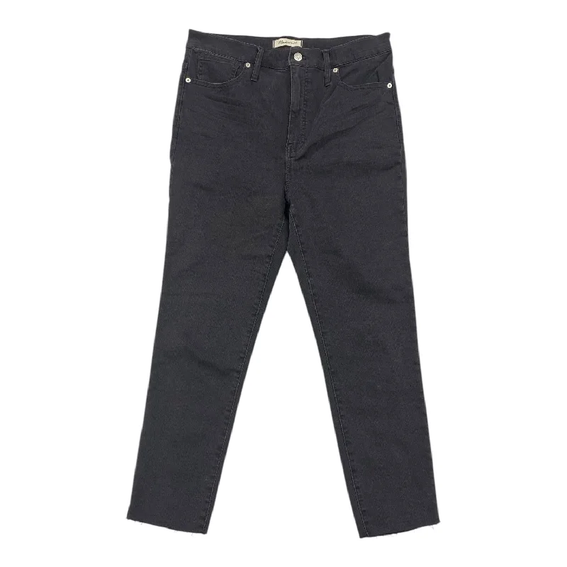 Sporty Wear Jeans Straight By Madewell In Black, Size: 12