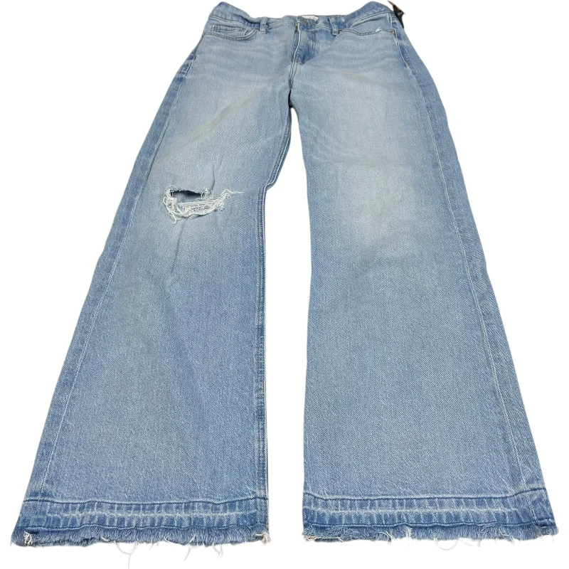 Light Layers Jeans Wide Leg By Loft In Blue Denim, Size: 2