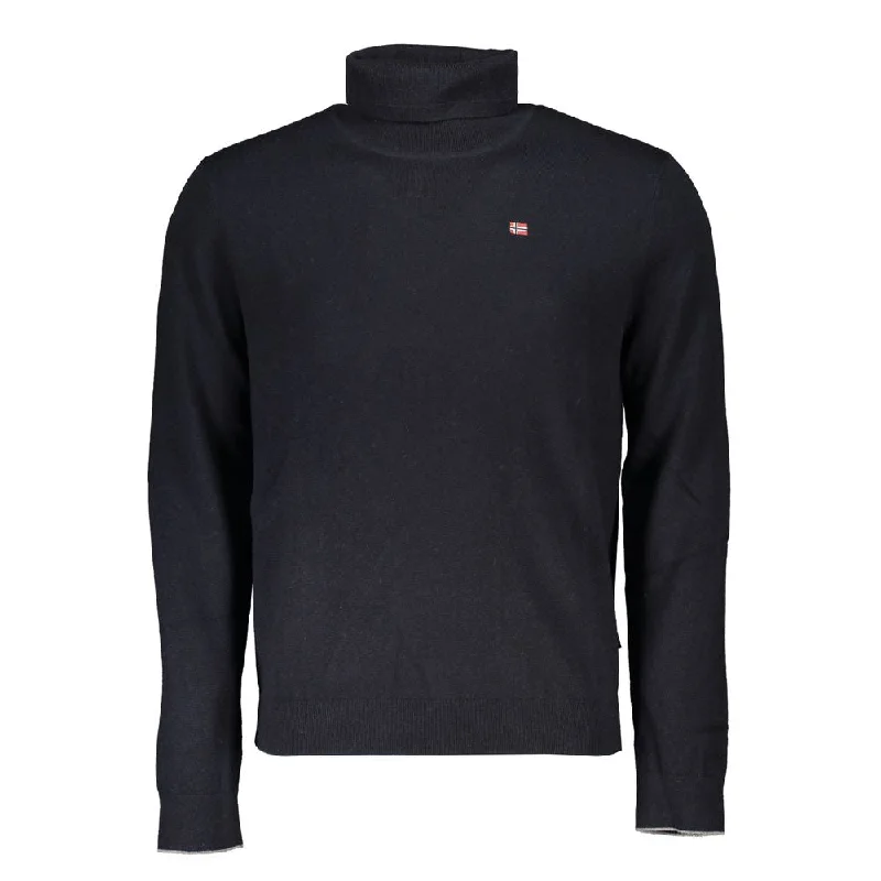 Casual Choice Napapijri High-Neck Embroide  Men's Sweater
