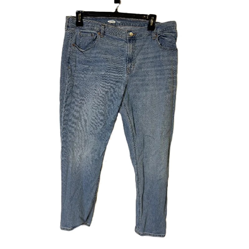 Cozy Fashion Jeans Boyfriend By Old Navy In Blue Denim, Size: 16
