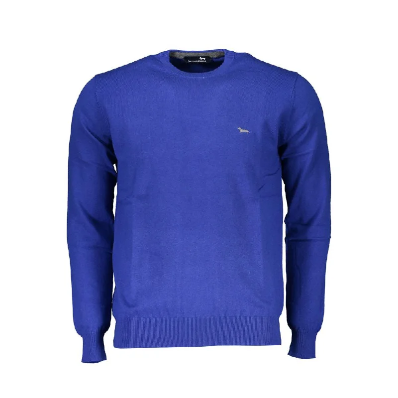 Noble And Elegant Harmont & Blaine Chic  Crew Neck Sweater with Men's Embroidery