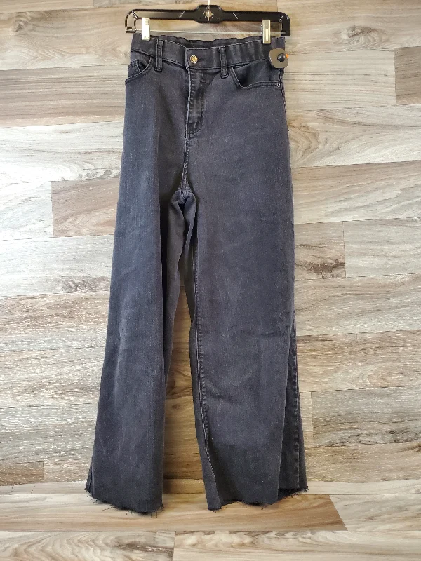 New Season Series Jeans Wide Leg By New York And Co In Black, Size: 12