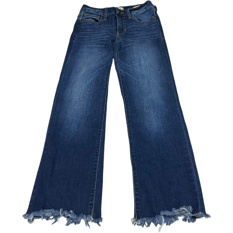 Comfortable Sweaters Jeans Boot Cut By Harper In Blue Denim, Size: 0