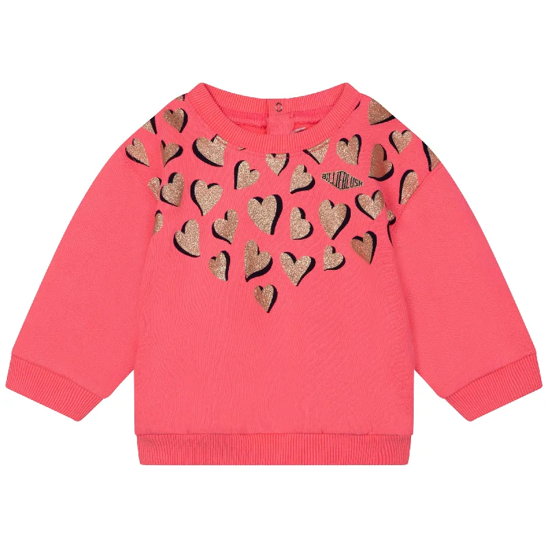Personalized Design Billieblush Sweatshirt Pink