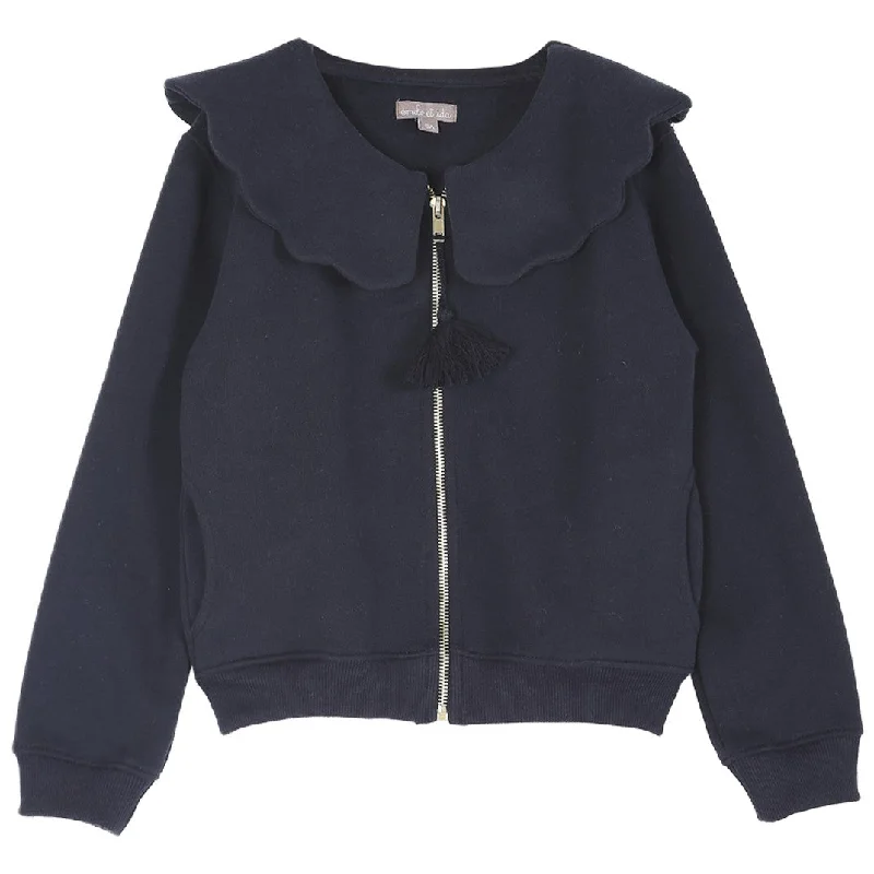 Breezy Comfort Emile et Ida Sweatshirt Organic Cotton Bitume