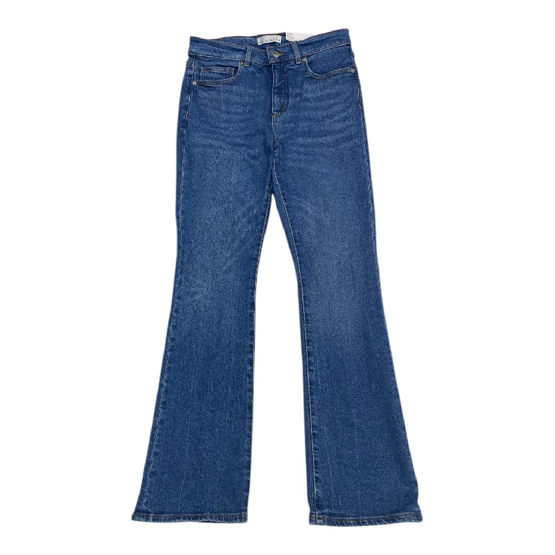 Fashion And Simplicity Jeans Boot Cut By Loft In Blue Denim, Size: 2