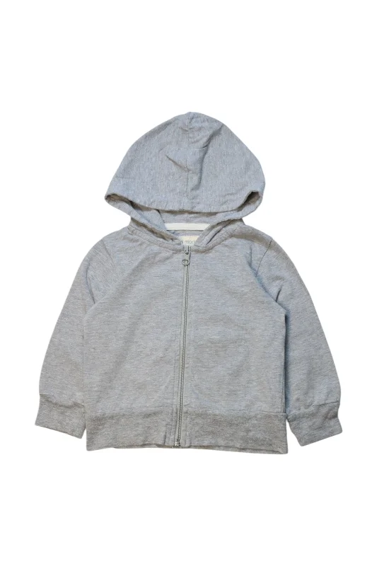 Comfy Dress Mini Mioche Hooded Zipper Sweatshirt 18-24M