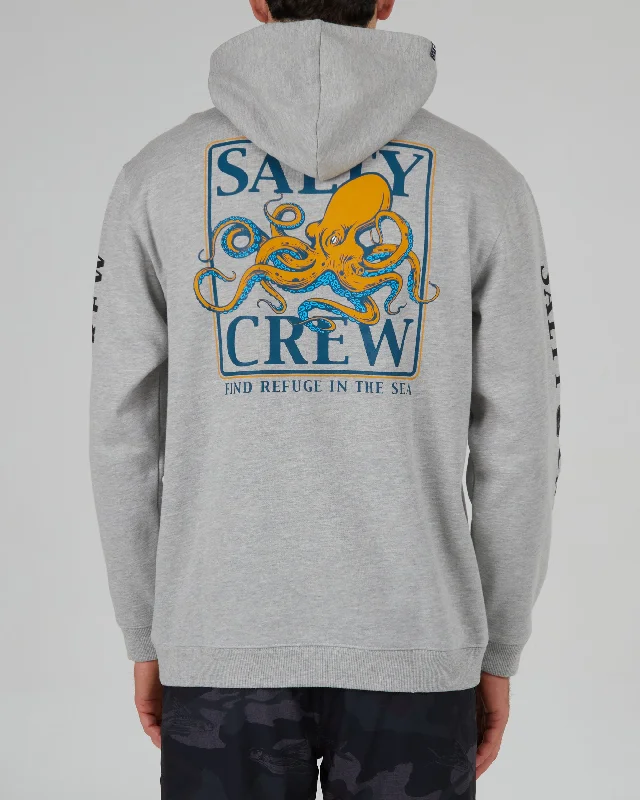 Street Cool Ink Slinger Grey Heather Hood Fleece