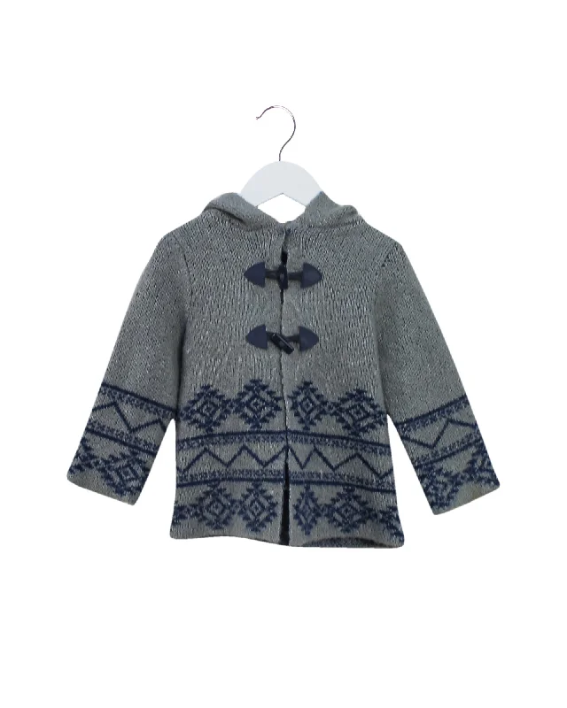 Stylish Casuals Sprout Knitted Cardigan 12M