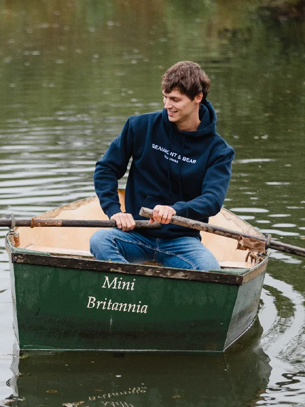 Relaxed Looks Hope Cove Unisex Hoodie - Navy