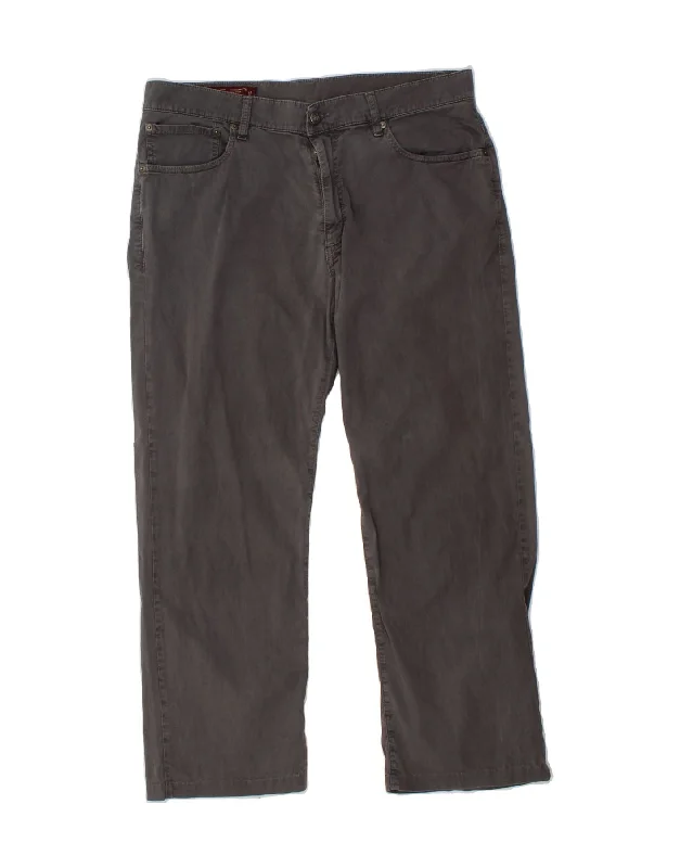 Summer Selection MARLBORO CLASSICS Mens Straight Jeans W36 L27 Grey Cotton