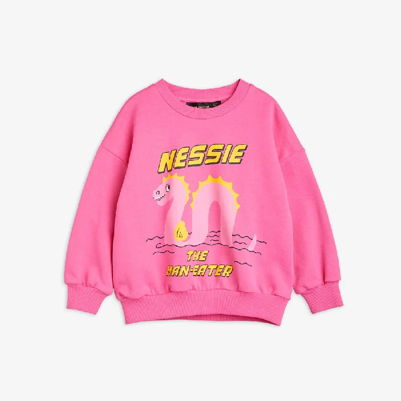 Trendy And Casual Mini Rodini Nessie SP Sweatshirt Pink