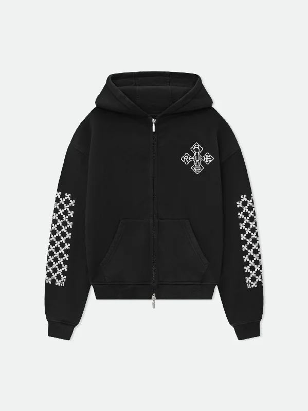 Sports And Leisure CROSS ZIP-UP HOODIE