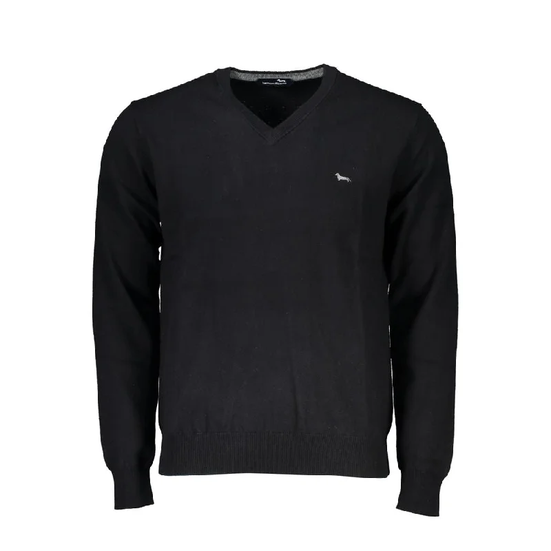 Casual And Comfortable Harmont & Blaine Elegant V-Neck Embroide  Men's Sweater
