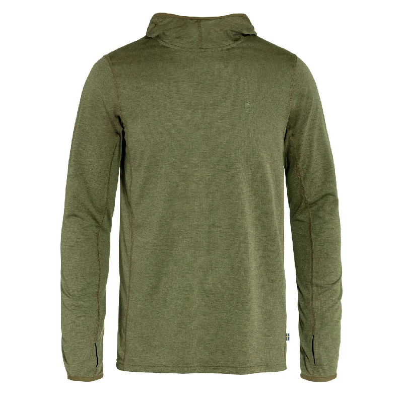 Luxury Temperament Fjallraven Abisko Sun Hoodie Green