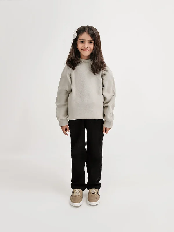 Sweet Girl "PEAKY" Trendy Fleece Sweatshirt